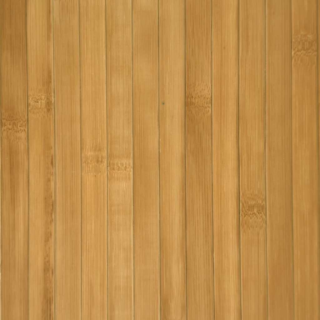 Teppich Rechteckig Natur 80x100 cm Bambus