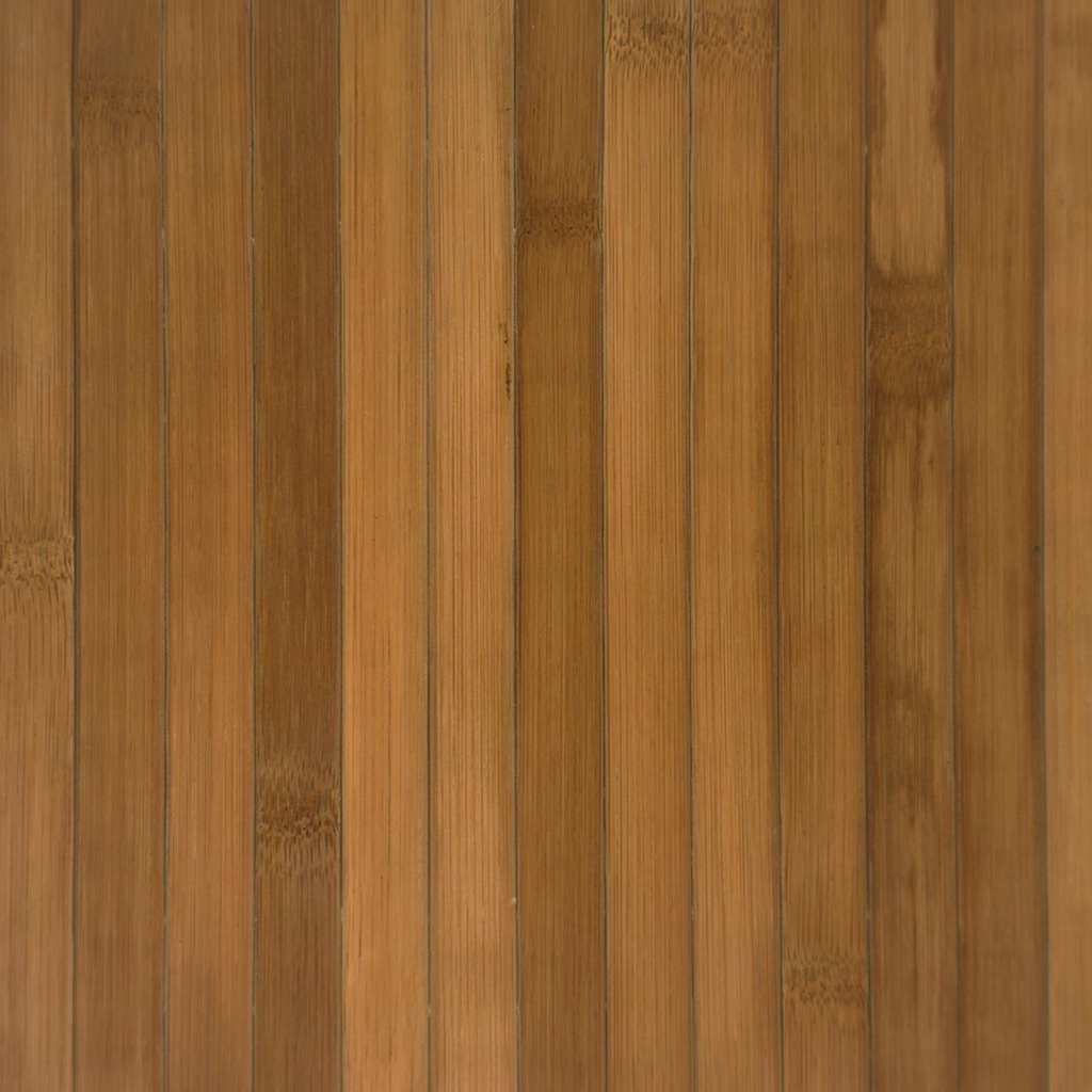 Teppich Rechteckig Braun 80x200 cm Bambus