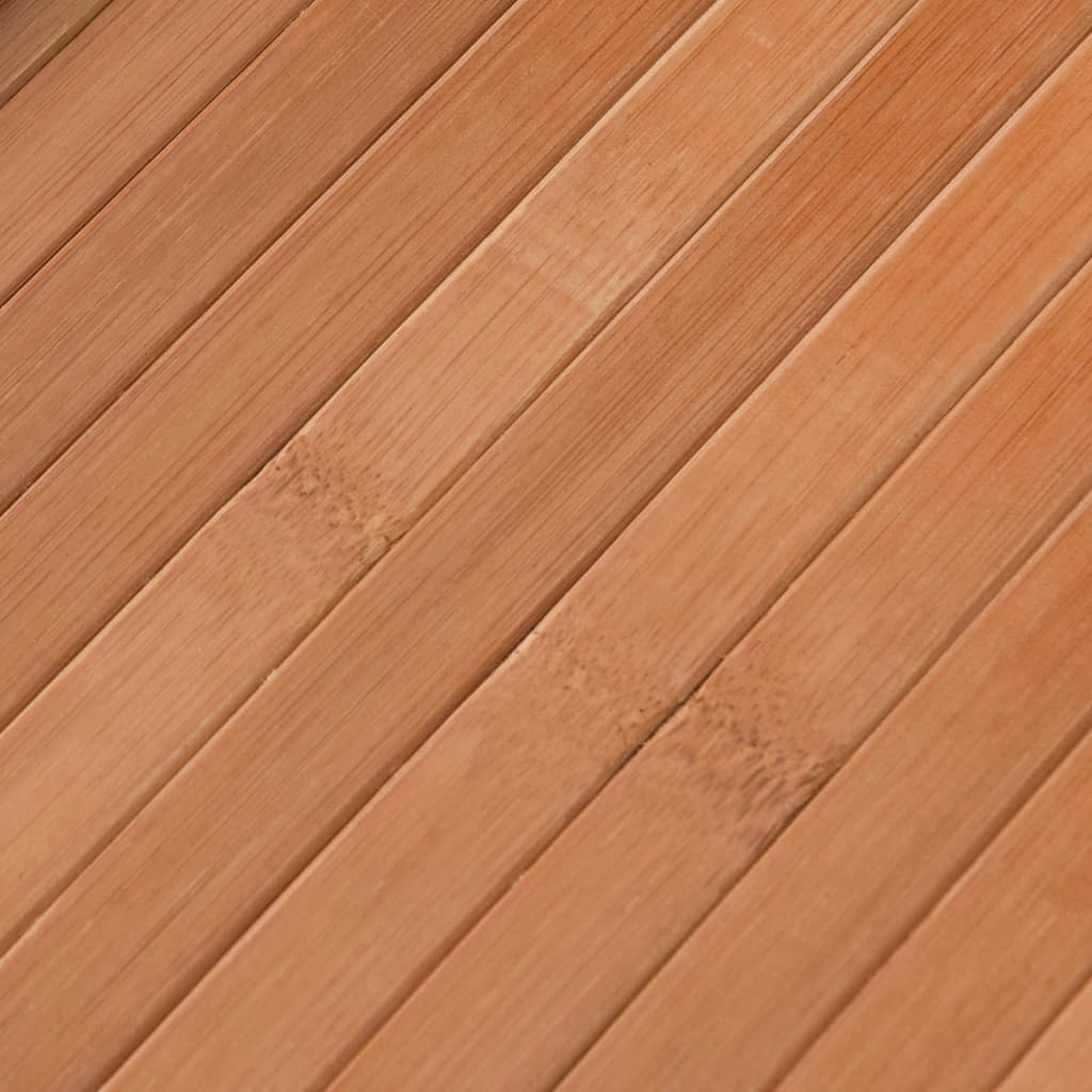 Carpet Rectangular Natural 80x1000 cm Bamboo