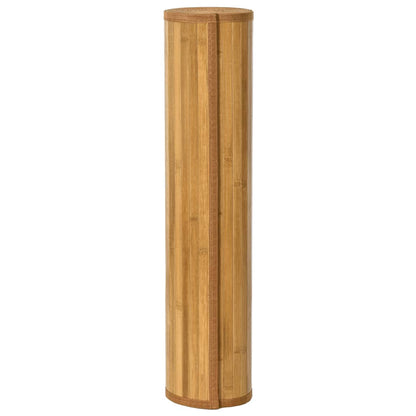 Teppich Rechteckig Natur 100x200 cm Bambus