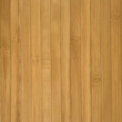 Teppich Rund Natur 100 cm Bambus