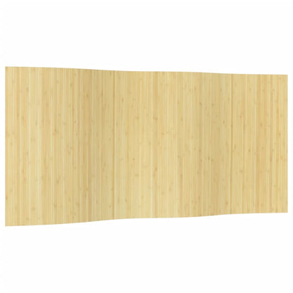 Paravent Hellnatur Breite 400 cm Höhe 165 cm Bambus