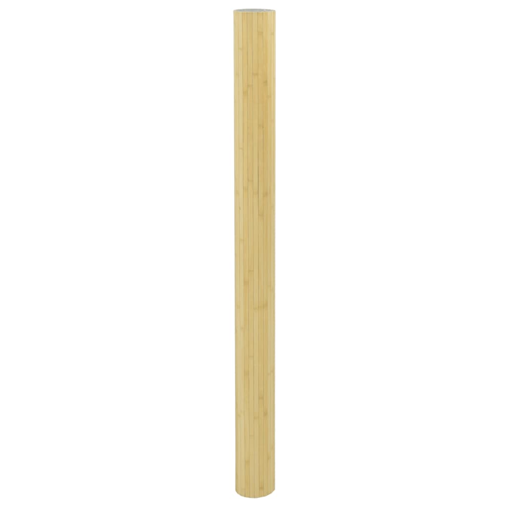 Paravent Hellnatur Breite 400 cm Höhe 165 cm Bambus