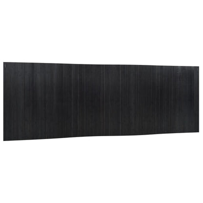 Paravent Schwarz Breite 600 cm Höhe 165 cm Bambus