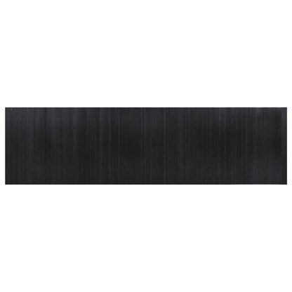 Paravent Schwarz Breite 600 cm Höhe 165 cm Bambus