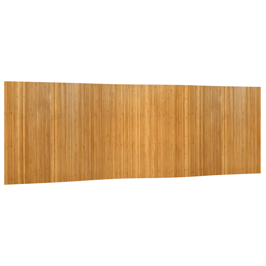 Paravent Natur Breite 600 cm Höhe 165 cm Bambus