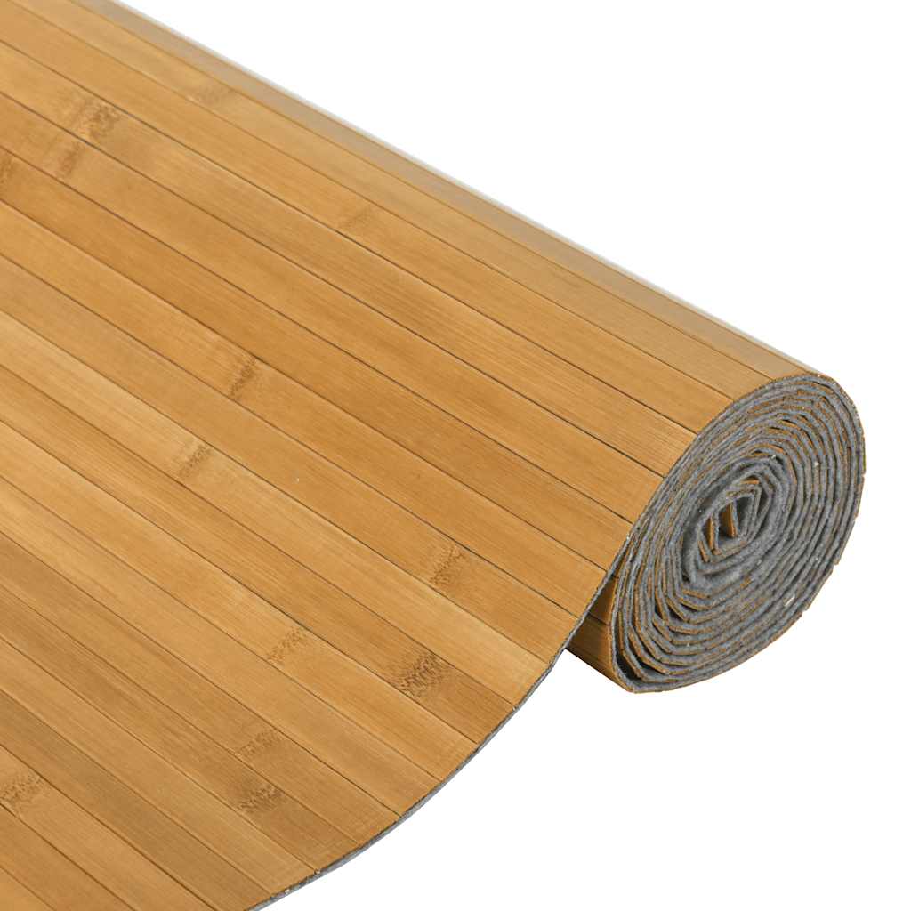 Paravent Natur Breite 600 cm Höhe 165 cm Bambus