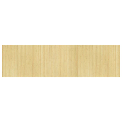 Paravent Hell Natur Breite 600 cm Höhe 165 cm Bambus