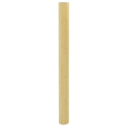 Paravent Hell Natur Breite 600 cm Höhe 165 cm Bambus