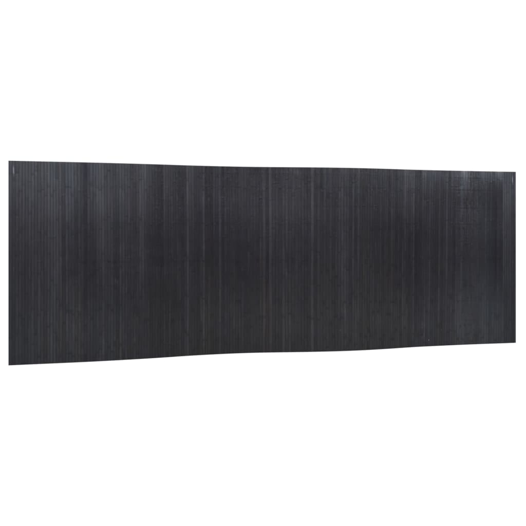 Paravent Grau Breite 600 cm Höhe 165 cm Bambus