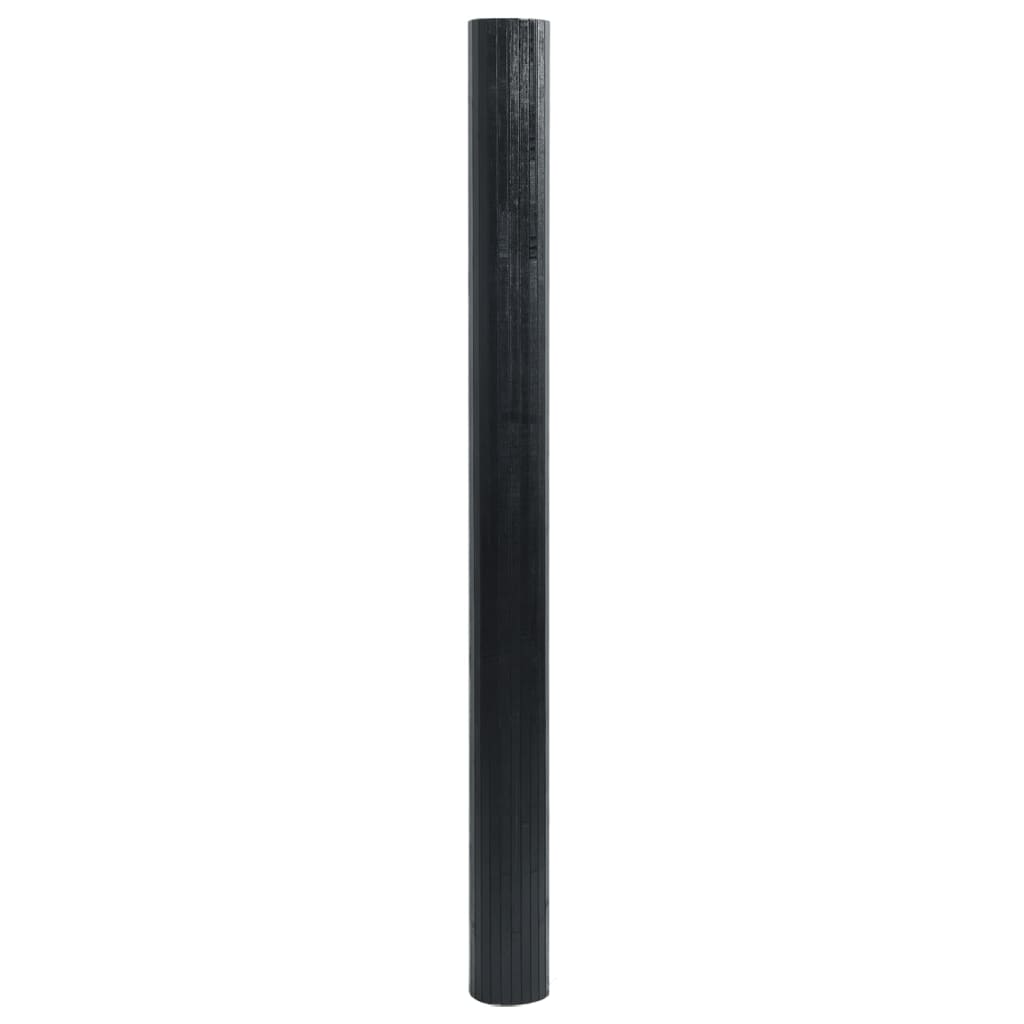 Paravent Schwarz Breite 800 cm Höhe 165 cm Bambus