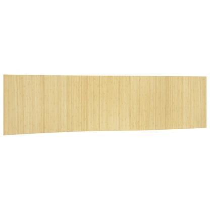 Paravent Hell Natur Breite 800 cm Höhe 165 cm Bambus