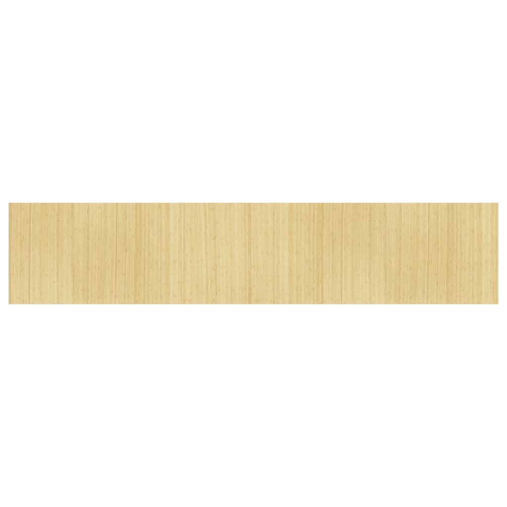 Paravent Hell Natur Breite 800 cm Höhe 165 cm Bambus