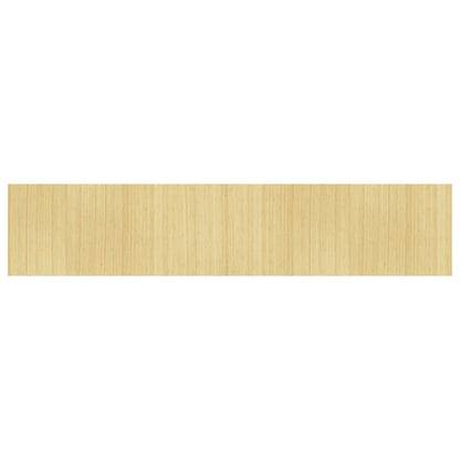 Paravent Hell Natur Breite 800 cm Höhe 165 cm Bambus