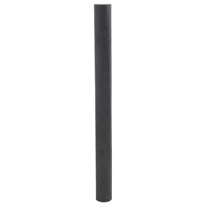 Paravent Grau Breite 800 cm Höhe 165 cm Bambus