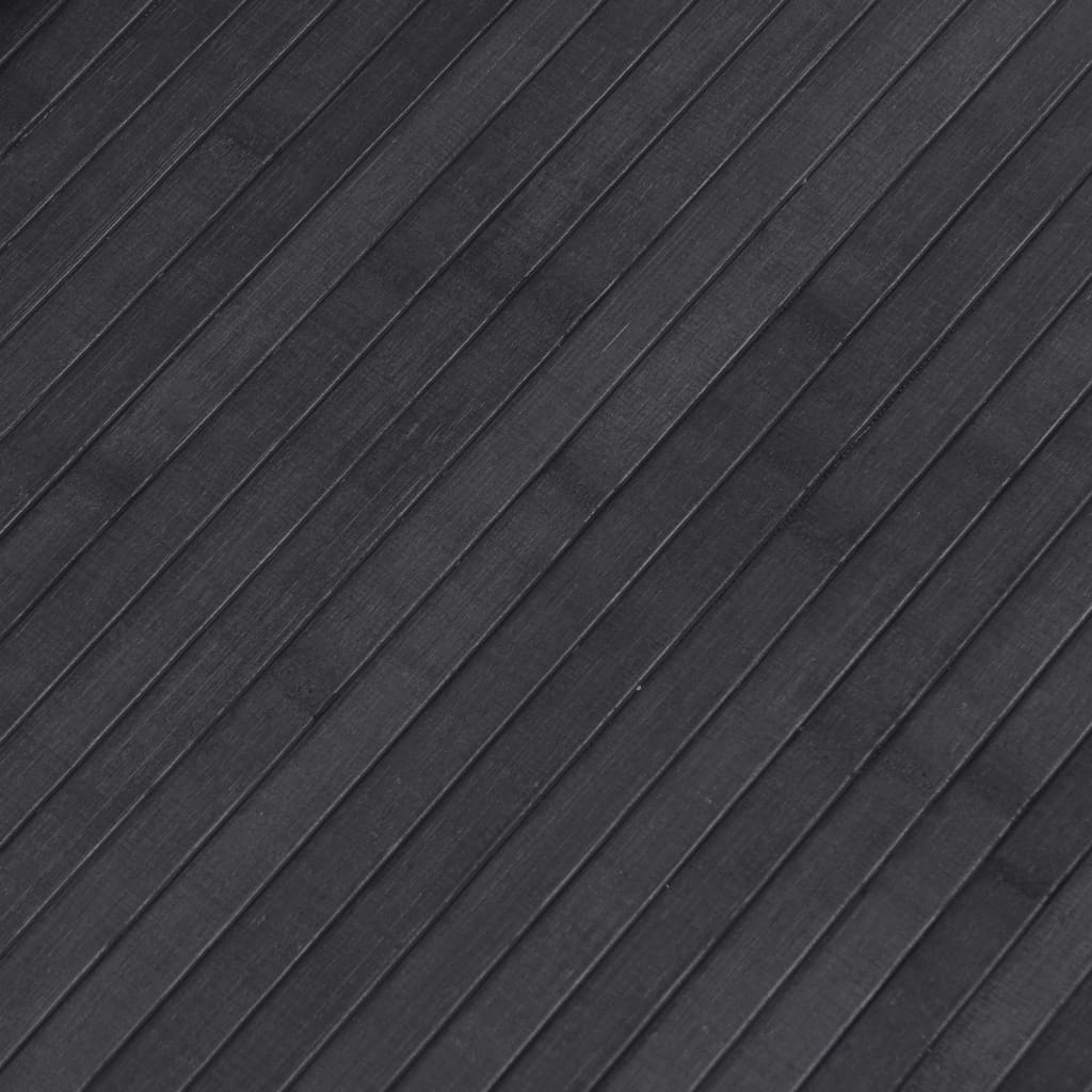 Paravent Grau Breite 800 cm Höhe 165 cm Bambus