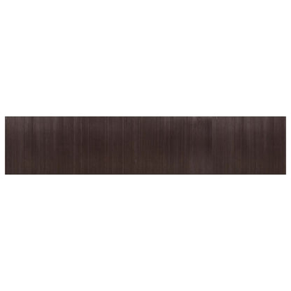 Paravent Dunkelbraun Breite 800 cm Höhe 165 cm Bambus