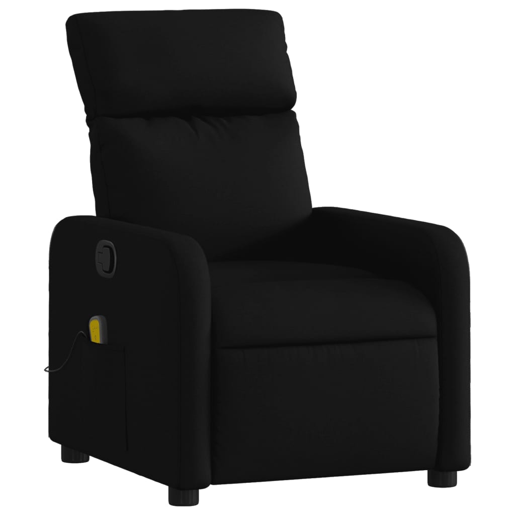 Fauteuil de massage tissu noir