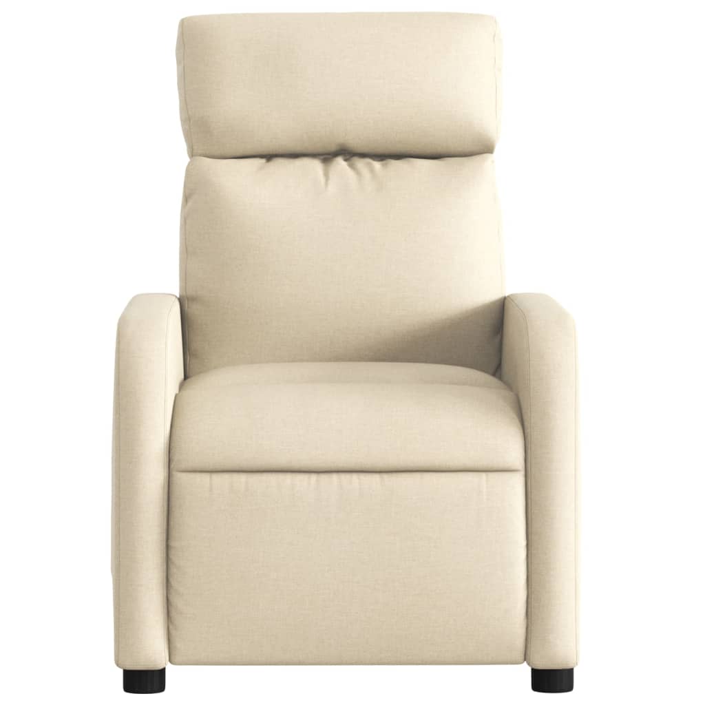 Fauteuil de massage tissu crème