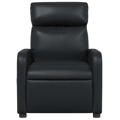 Massagesessel Schwarz Kunstleder