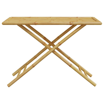 Gartentisch Klappbar 110x55x75 cm Bambus