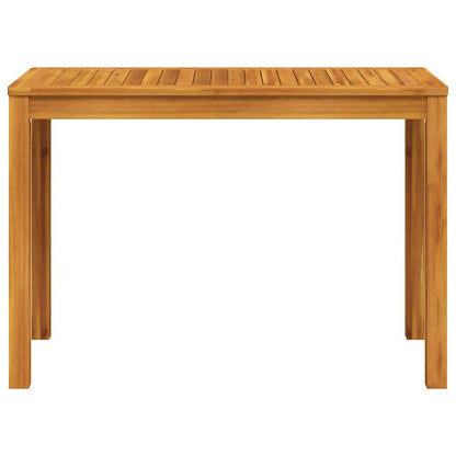 Garten-Esstisch 110x55x75 cm Massivholz Akazie