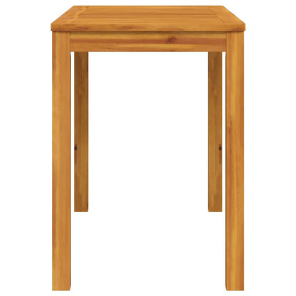 Garten-Esstisch 110x55x75 cm Massivholz Akazie