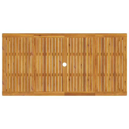 Garten-Esstisch 180x90x75 cm Massivholz Akazie
