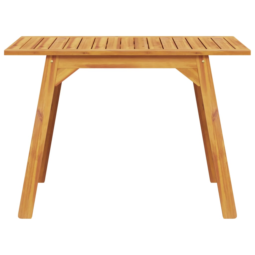 Table à manger de jardin 110x56x75 cm en bois d'acacia massif