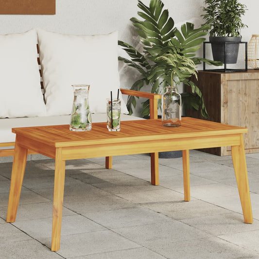 Table à manger de jardin 100x55x45 cm en bois d'acacia massif