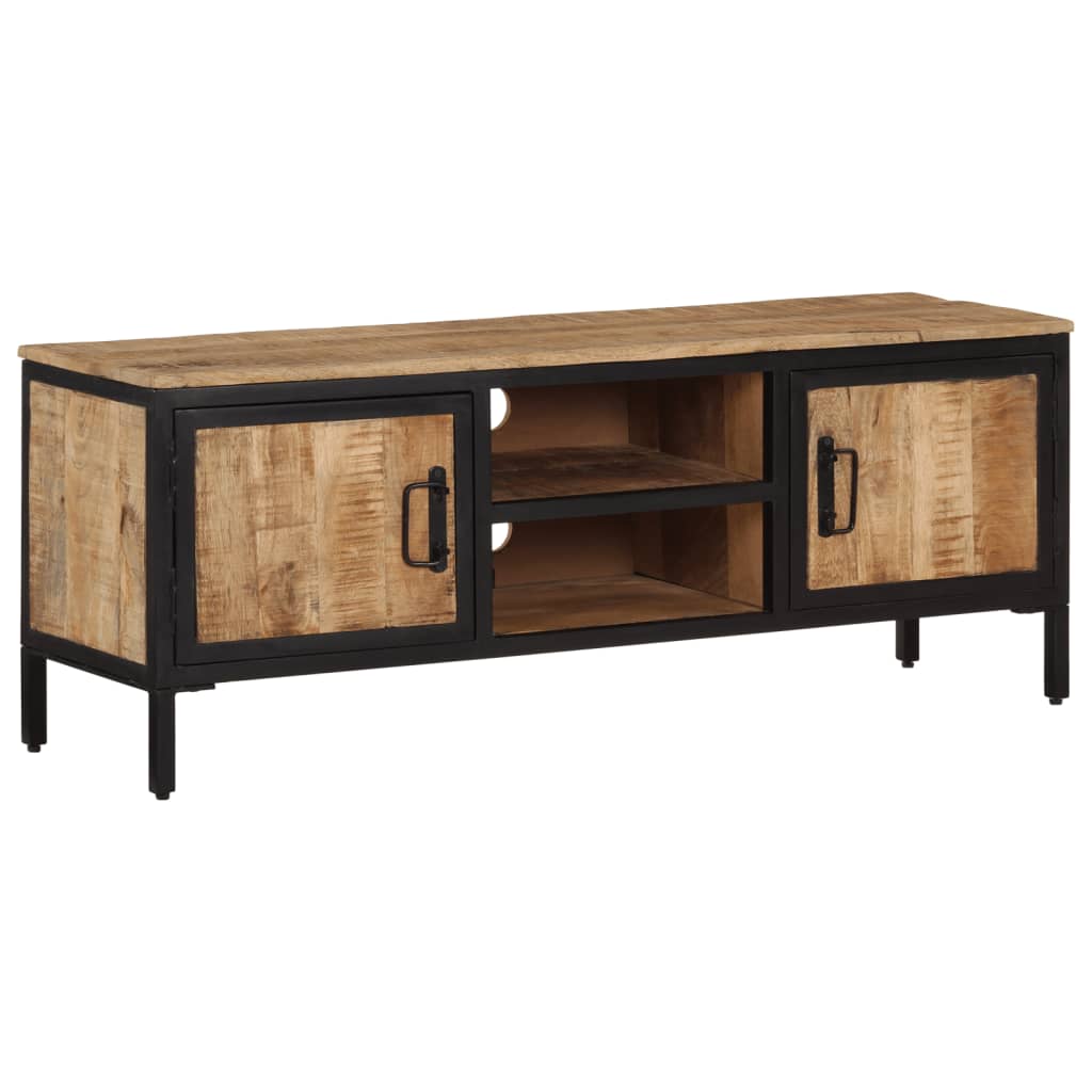 TV-Schrank 110x30x40 cm Massivholz Mango