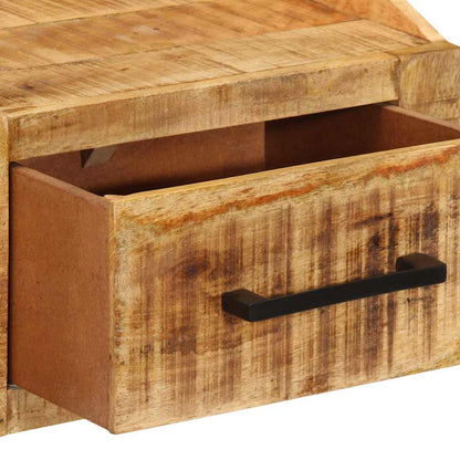 Nachttisch Braun 40 x 30 x 30 cm Massivholz Mango