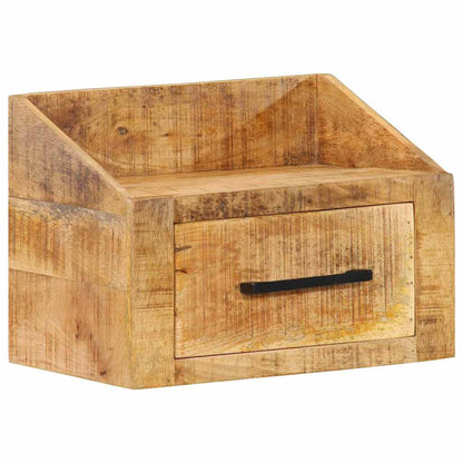 Nachttisch Braun 40 x 30 x 30 cm Massivholz Mango