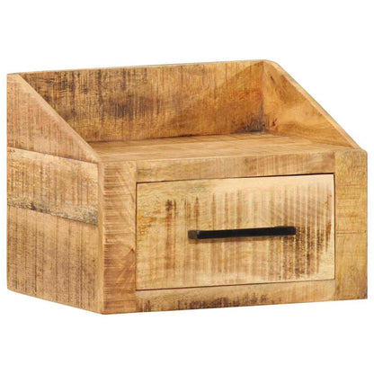 Nachttisch Braun 40 x 30 x 30 cm Massivholz Mango
