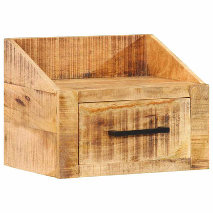 Nachttisch Braun 40 x 30 x 30 cm Massivholz Mango