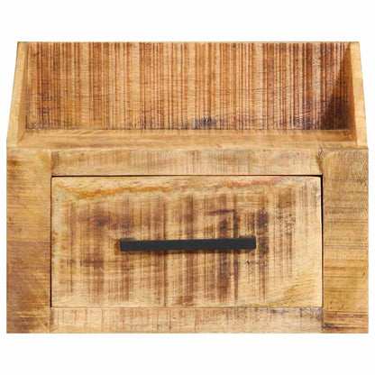 Nachttisch Braun 40 x 30 x 30 cm Massivholz Mango