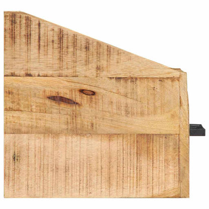 Nachttisch Braun 40 x 30 x 30 cm Massivholz Mango