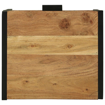 Nachttisch Braun 40 x 35 x 50 cm Massivholz Akazie