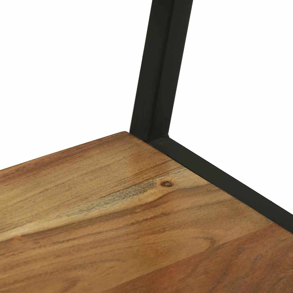 Kleiderständer Schwarz 60 x 45 x 180 cm Massivholz Akazie