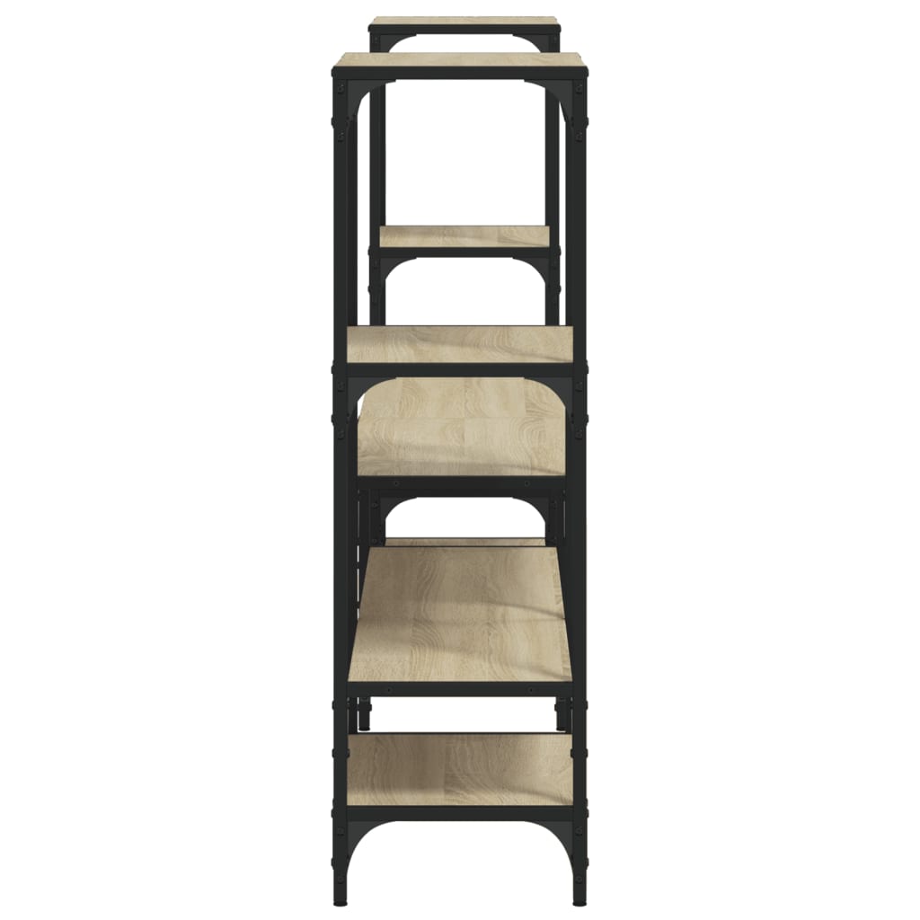 Meuble TV chêne Sonoma 206,5x28,5x95 cm matériau bois