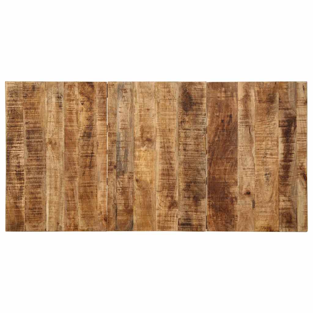 Esstisch 140x70x75 cm Raues Massivholz Mango