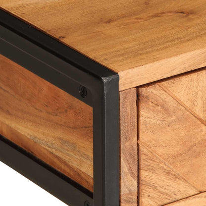 Couchtisch 110x55x40 cm Massivholz Akazie