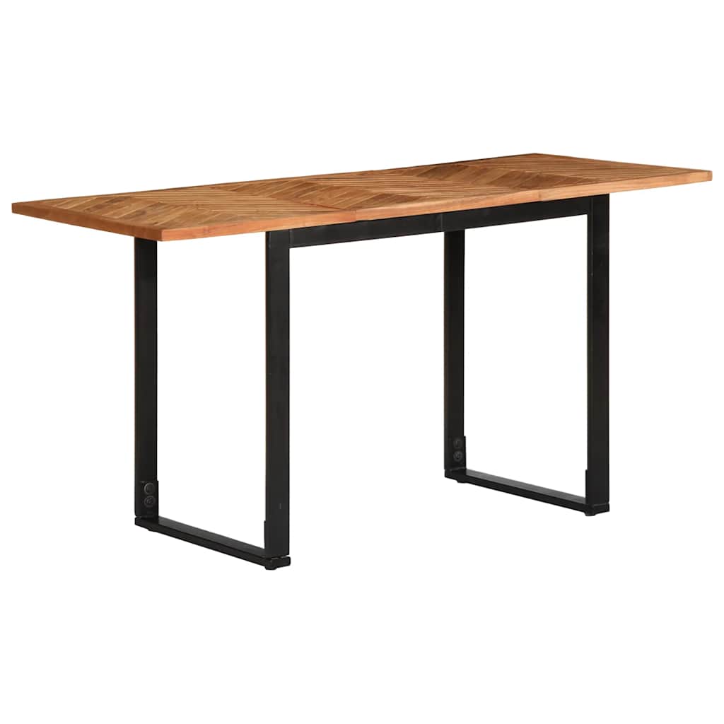 Esstisch 140x70x75 cm Massivholz Akazie