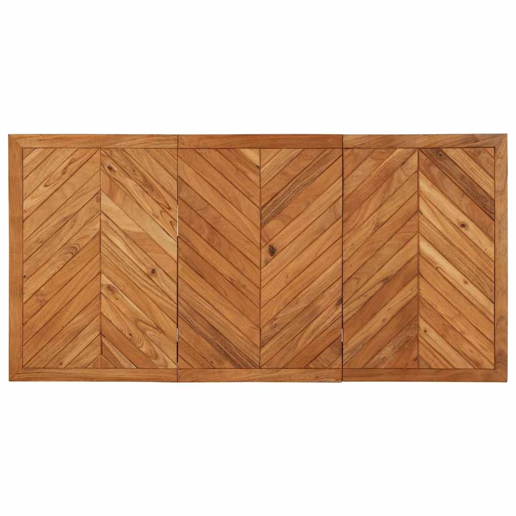 Esstisch 140x70x75 cm Massivholz Akazie