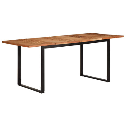 Esstisch 180x90x75 cm Massivholz Akazie