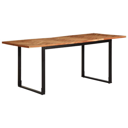 Esstisch 180x90x75 cm Massivholz Akazie
