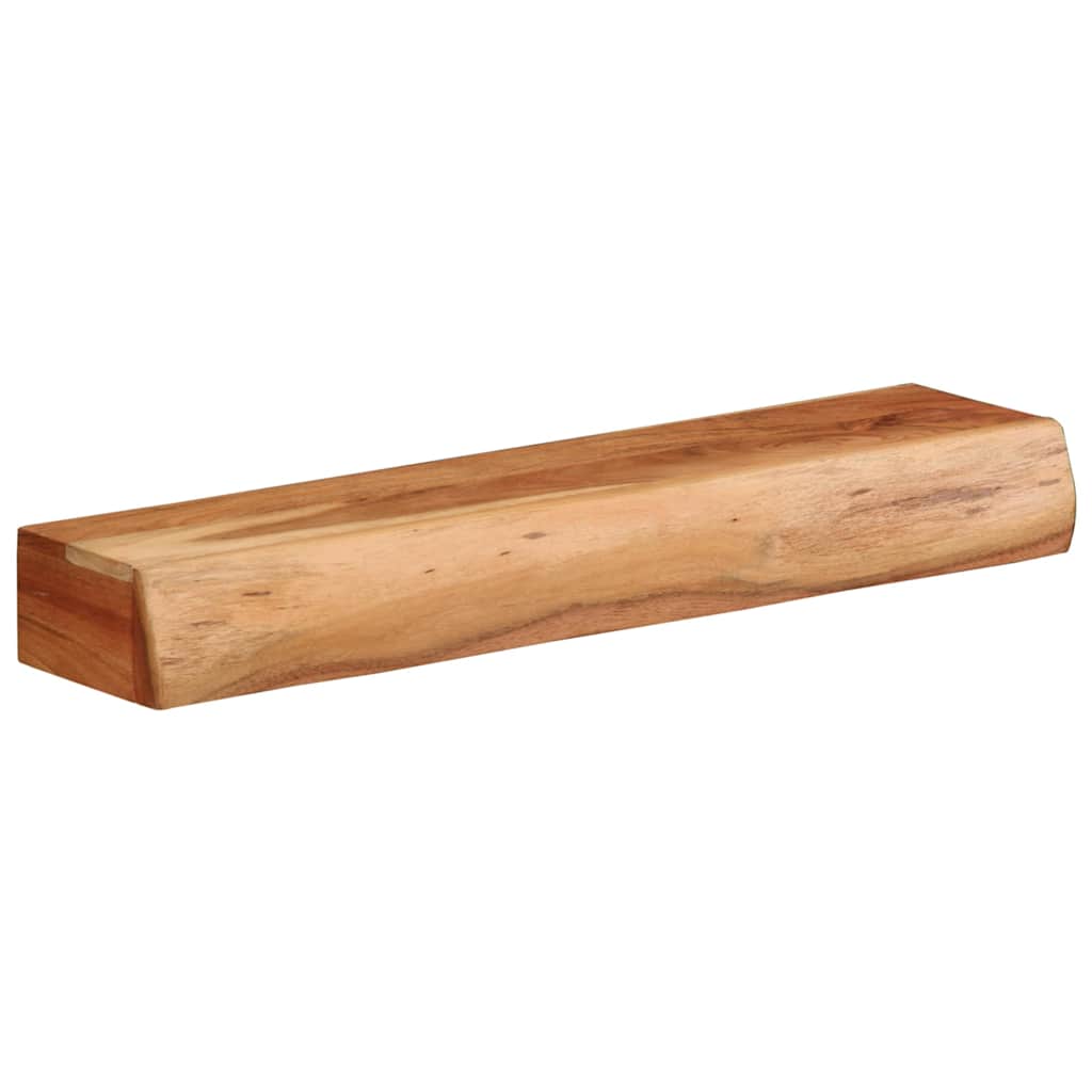 Wandregale 2 Stk. 60x17x8 cm Massivholz Akazie