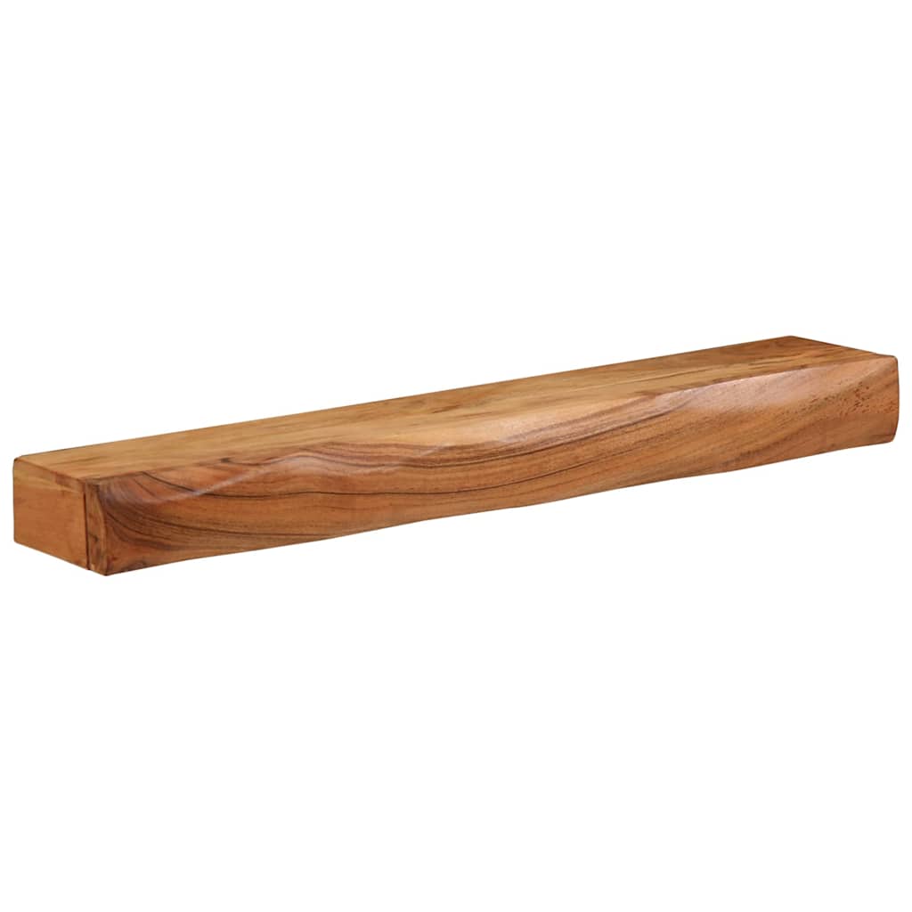Wandregale 2 Stk. 80x17x8 cm Massivholz Akazie
