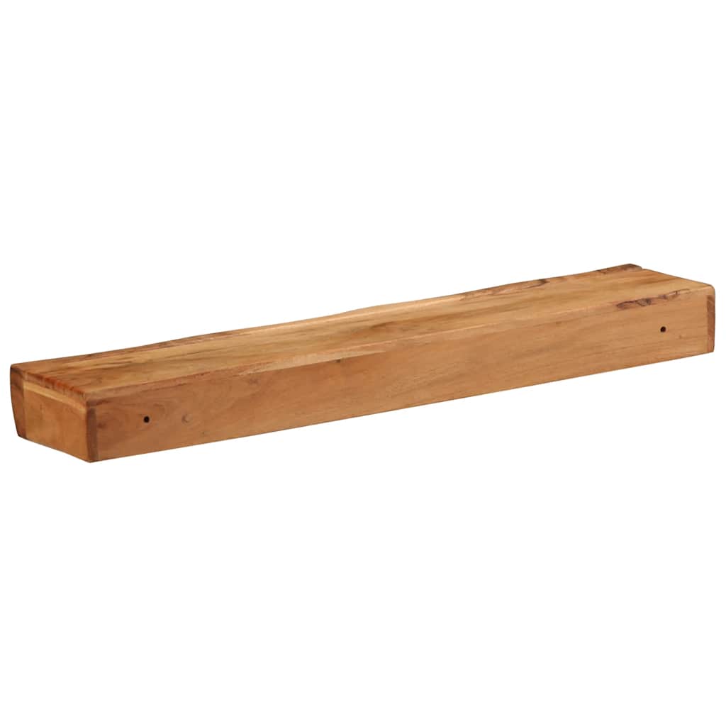 Wandregale 2 Stk. 80x17x8 cm Massivholz Akazie