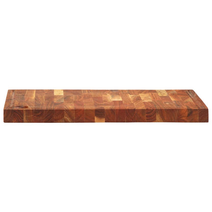 Schneidebrett 42x30x4 cm Massivholz Akazie